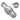 Koolance QD3H Male Quick Disconnect No-Spill Coupling, Panel Barb for ID 13mm (1/2in)