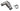 Koolance QDC (High Flow) No-Spill Shutoff, Male Angle Barb [For ID: 13mm, 1/2