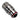 Koolance QDC (Low Profile) Shutoff Nozzle, Male Compression [6mm, 1/4