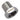 Koolance Threading Adapter, NPT 1/4" Male to G 1/4" Female- Stainless Steel