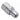 KoolanceQDT3 EPDM Male Quick Disconnect No - Spill Coupling, Compression for 10mm x 13mm (3/8in x 1/2in)QDT3 - M10X13