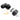 Rotary Elbow Compression Fitting for OD 12mm Rigid Tubing - BlackFIT-L12RT-BK