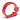 Lamptron Elite Aluminum Reusable 1/2" OD Liquid Tubing Clamps - Anodized RedLAMP-CLAMP-12-RD-D