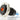 Lamptron LED Indicator - Flush - Black - OrangeMTM-IND-FLU-BK-OR-D