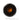 Lamptron LED Indicator - Flush -  Black - Orange