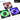 Lamptron Meteor RGB Fan Kit 3 - pack - 120mmLAMP-MRGB12254-D