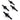 Rubber Screws - Open Chassis Fan Mounts (Vibration Isolators) - Set of 4 - BlackRS-OC-BK-D