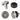 Lian Li Anti-Vibration Thumb Screws ( 20 pcs Bag ) - SilverOH-01A