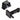 Lian Li Face Plate Clip - Male and female set (Older Cases) - Black