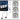 Lian - LiLian Li UNI FAN SL WIRELESS RGB LCD Reverse White Color Three Pack 12cm Fan Pack without Controller - (Reverse Blade )UF - 12RSLLCD1W3W