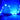 Logisys 12" LED Strip Light Sleeved - Blue