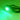 Logisys 4 LED Courtesy Light - Chrome Case - Green