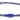 MaxFinder Triple Braided 4 - Pin ATX Extension Cable - 50cm - Metallic BlueMF-MBU-C04-50-D