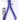 MaxFinder Triple Braided 6 - Pin PCI - E VGA Extension Cable - 50cm - BlueMF-OBL-P06-50-D