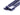 MaxFinder Triple Braided 6 - Pin PCI - E VGA Extension Cable - 50cm - Deep BlueMF-OBD-P06-50-D