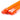 MaxFinder Triple Braided 6 - Pin PCI - E VGA Extension Cable - 50cm - OrangeMF-OOR-P06-50-D