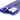 MaxFinder Triple Braided 8 - Pin PCI - E VGA Extension Cable - 50cm - Metallic BlueMF-MBU-P08-50-D