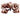 Zinc Alloy Stylish Thumb Screws (Set of 4) - Gladiator BronzeTHMS-GL-SPGD1-D