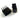 8-Pin CPU/EPS Male Header Connector - 90% Angled - Black