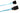 Premium Amphenol 90 Degree Up Right-Angle 6.0 Gbps SATA-3 Data Cable - 56cm