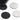 Premium Rubber Case Feet 45mm Black (4 Pack)
