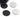 Premium Rubber Case Feet 45mm Black (4 Pack)