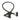 USB 3.0 20-Pin Female Low Profile to USB 3.0 Type-A Panel Mount Cable