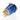ModMyToys Anodized Illuminated Switch - 22mm Momentary - Blue/BlueMMT-SW22MOM-VAN-BLBL