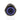 ModMyToys Anodized Illuminated Switch - 22mm Momentary - Power Symbol Black Chrome/BlueMMT-SW22MOM-PS-BCBL