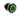 ModMyToys Anodized Illuminated Switch - 22mm Momentary - Power Symbol Black Chrome/Green