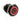 ModMyToys Anodized Illuminated Switch - 22mm Momentary - Power Symbol Black Chrome/Red