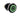 ModMyToys Anodized Illuminated Switch - 22mm Momentary - Power Symbol Matte Black/Green