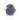 ModMyToys Anodized Illuminated Switch - 22mm Momentary - Silver/BlueMMT-SW22MOM-VAN-SLBL