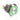 ModMyToys Anodized Illuminated Switch - 22mm Momentary - Silver/Green