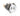 ModMyToys Anodized Illuminated Switch - 22mm Momentary - Silver/White