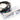 ModMyToys Anodized Illuminated Switch - Silver - 25mm Momentary - RGB RingMMT-SW25MOM-SS-RGB