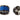 ModMyToys Blue Carbon Fiber Enhanced Compression Fittings, 7/16" x 5/8" Single - Black ChromeMMT-CFF-BC-BL-71658-1-D