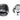 ModMyToys Carbon Fiber Enhanced Compression Fittings, 3/8" x 5/8" Single - ChromeMMT-CFF-CH-BK-3858-1-D