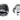 ModMyToys Carbon Fiber Enhanced Compression Fittings, 3/8" x 5/8" Six Pack - ChromeMMT-CFF-CH-BK-3858-6-D
