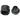 ModMyToys Carbon Fiber Enhanced Compression Fittings, 3/8" x 5/8" Six Pack - Matte BlackMMT-CFF-MB-BK-3858-6-D