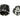 ModMyToys Carbon Fiber Enhanced Compression Fittings, 7/16" x 5/8" Single - Black ChromeMMT-CFF-BC-BK-71658-1-D