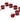 ModMyToys Carbon Fiber Enhanced Compression Fittings, 7/16" x 5/8" Six Pack - RedMMT-CFF-RD-BK-71658-6-D