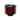 ModMyToys Red Carbon Fiber Enhanced Compression Fittings, 7/16" x 5/8" Single - Matte BlackMMT-CFF-MB-RD-71658-1-D