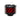 ModMyToys Red Carbon Fiber Enhanced Compression Fittings, 7/16" x 5/8" Six Pack - Matte BlackMMT-CFF-MB-RD-71658-6-D
