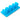 Mod/Smart 4 Wire Kobra SS Cable Mount - Aqua BluePCS-CBM-4-AQ-D