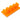 Mod/Smart 4 Wire Kobra SS Cable Mount - UV Brite OrangePCS-CBM-4-BO-D
