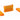 mod/smart Serial SATA EZ Crimp 90° Connector - UV Brite OrangeM-SCA-16F-BO-D