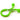 Mod/Smart Twist Lock 1/2" - UV Brite GreenTL-12-BG-D