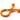 Mod/Smart Twist Lock 1/2" - UV Brite OrangeTL-12-BO-D