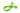 Mod/Smart Twist Lock 1/4" - UV Brite GreenTL-14-BG-D